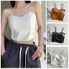 Bralette Women PU Camisoles Brassiere Thin Shoulder Strap Bra Chunyu Tank Top  Women