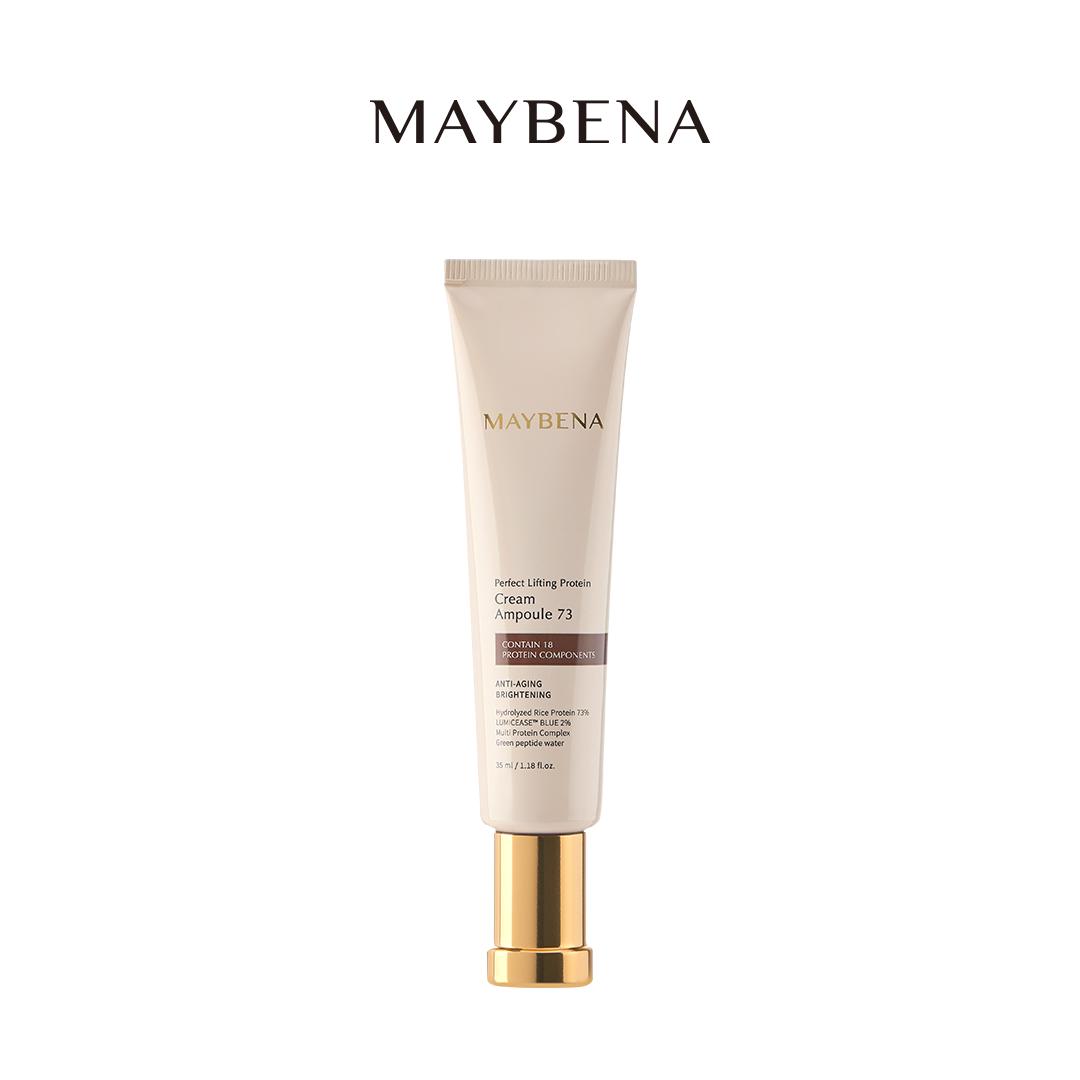 

[MAYBENA] Perfect Lifting Protein Cream Ampoule 73 с мультипротеиновым комплексом и гидролизованным рисовым протеином 35 мл (Лифтинг, Антивозрастное)