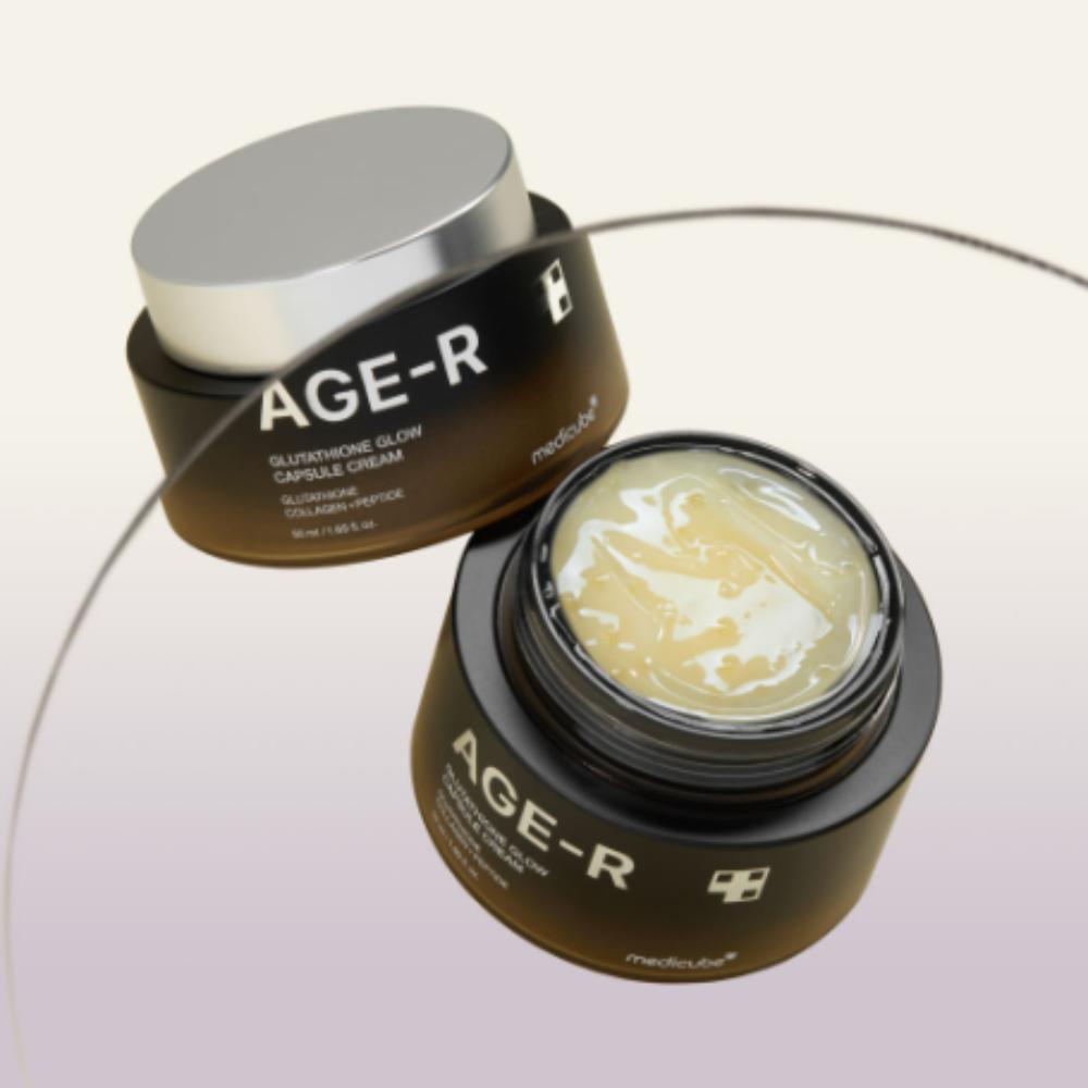 

Medicube Age-R Glutathione Glow Capsule Cream 50ml Brightening & Radiance-Boosting Moisturizer