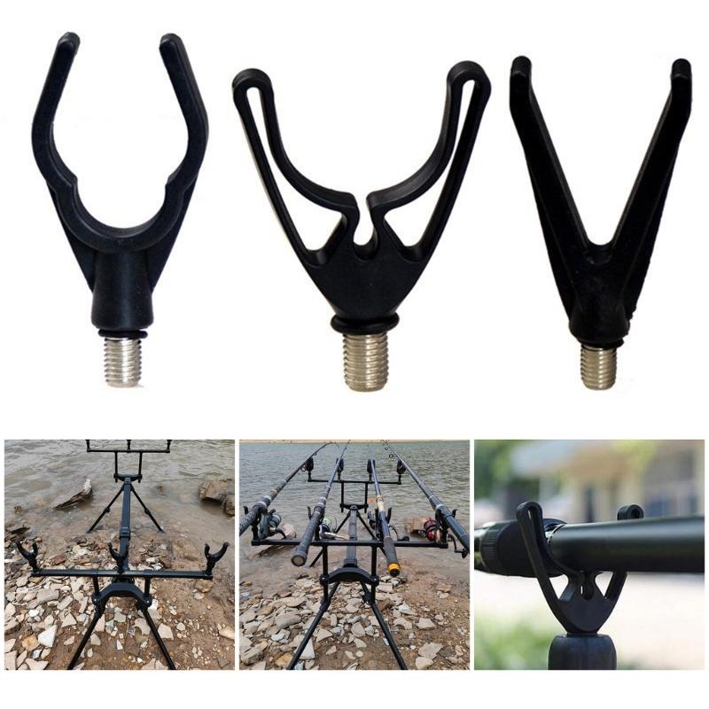 Coarses Carp Fishings Rod Rest Head Fishings Rod Rest Plastic Rack Fishings Accessorys for Lake, Sea, Pond Fishings