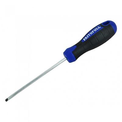 Soft Grip Screwdriver, Parallel Slotted