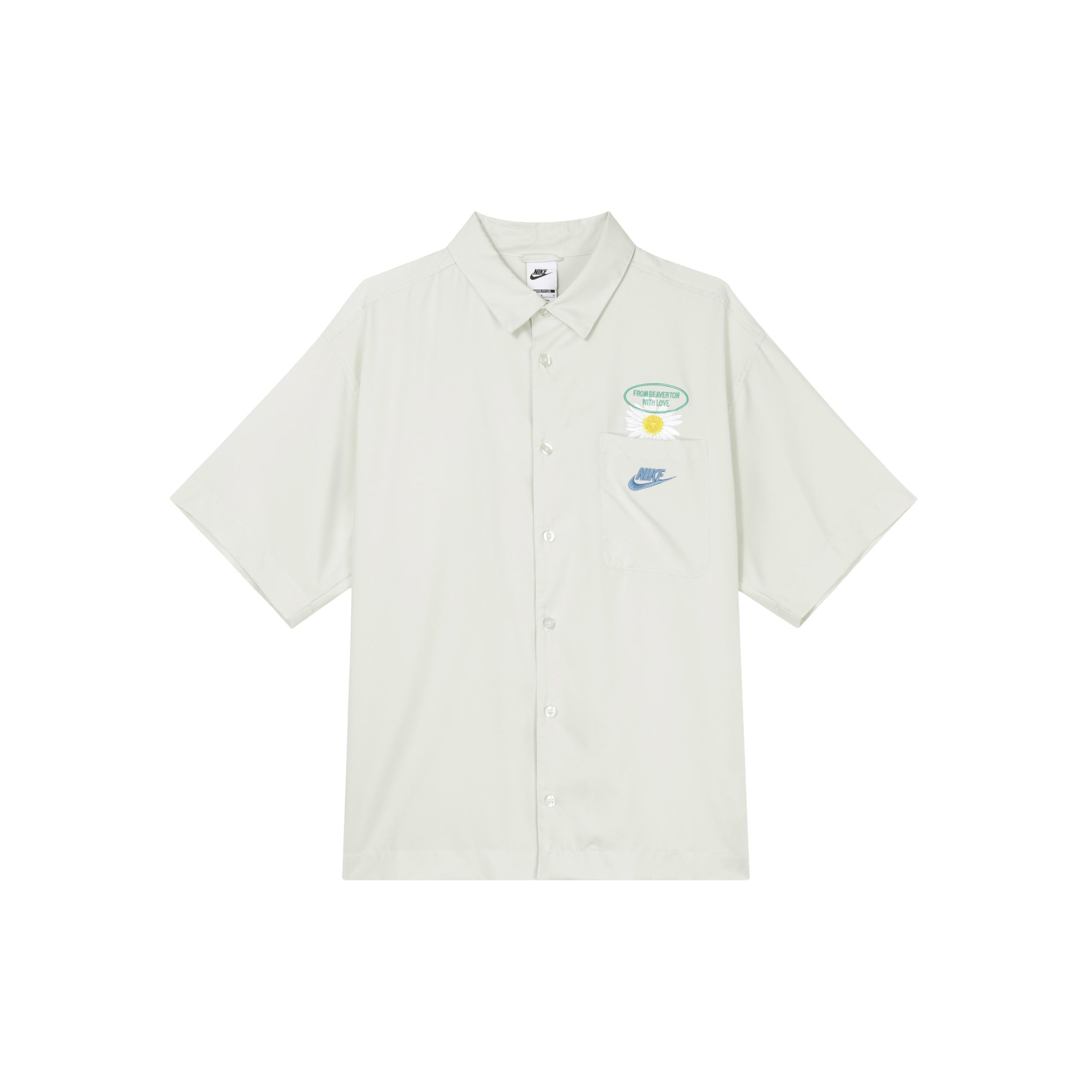 Nike Sportswear Little Daisy Series Shirt  Green  Men s HJ3956-091 XL