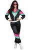 Dres strój lata 80 przebranie retro dresy kostium disco bluza vintage l