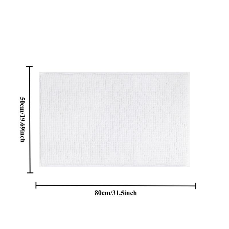 1pc Multi-color Short-pile Floor MATS Thickened and Densified Anti-slip Bathroom Floor MATS Absorbent MATS Pet Dog MATS