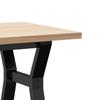 Vidaxl Stolik Kawowy Z Nogami W Kształcie Litery Y 100X50X45,5 Cm
