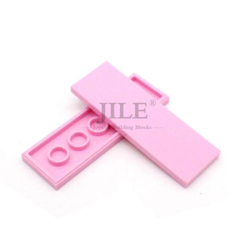 40pcs MOC Smooth Tile 2x6 DIY Building Blocks 69729 Bricks Compatible Educational Creative Assembled Children Construction Toys