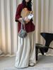 Louvre Spring Japanese Retro High-Density Cocoon-Shaped Wide-Leg Slimming Casual Pants for Women