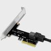 PCIE X4 To SFF8643 Expansion Card High-Speed Transmission Universal PCIE To U2 NVMe SSD Riser Solid State Drive Adapter
