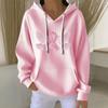 Women's Fashion Casual Christmas Angel Print Pullover Long-Sleeve Sweatshirt