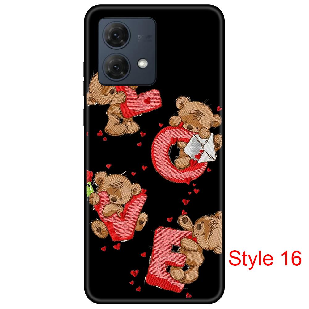 For Motorola Moto G84 Case Pretty Girl TPU Soft Silicone Cover Phone Cases for MotoG84 Protector Bumper Coque
