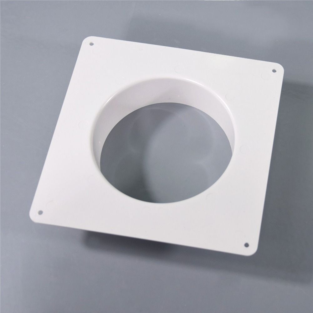 1Pcs Flange Air Vent Duct Connector Straight Ventilation Pipe Durable Air Outlet Adapter