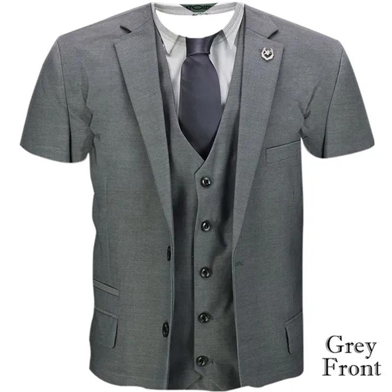 

Западный костюм, футболки с 3D принтом для мужчин, высокое качество, мужской индивидуальный деловой костюм, футболки с 3D дизайном, летние топы с принтом XXL