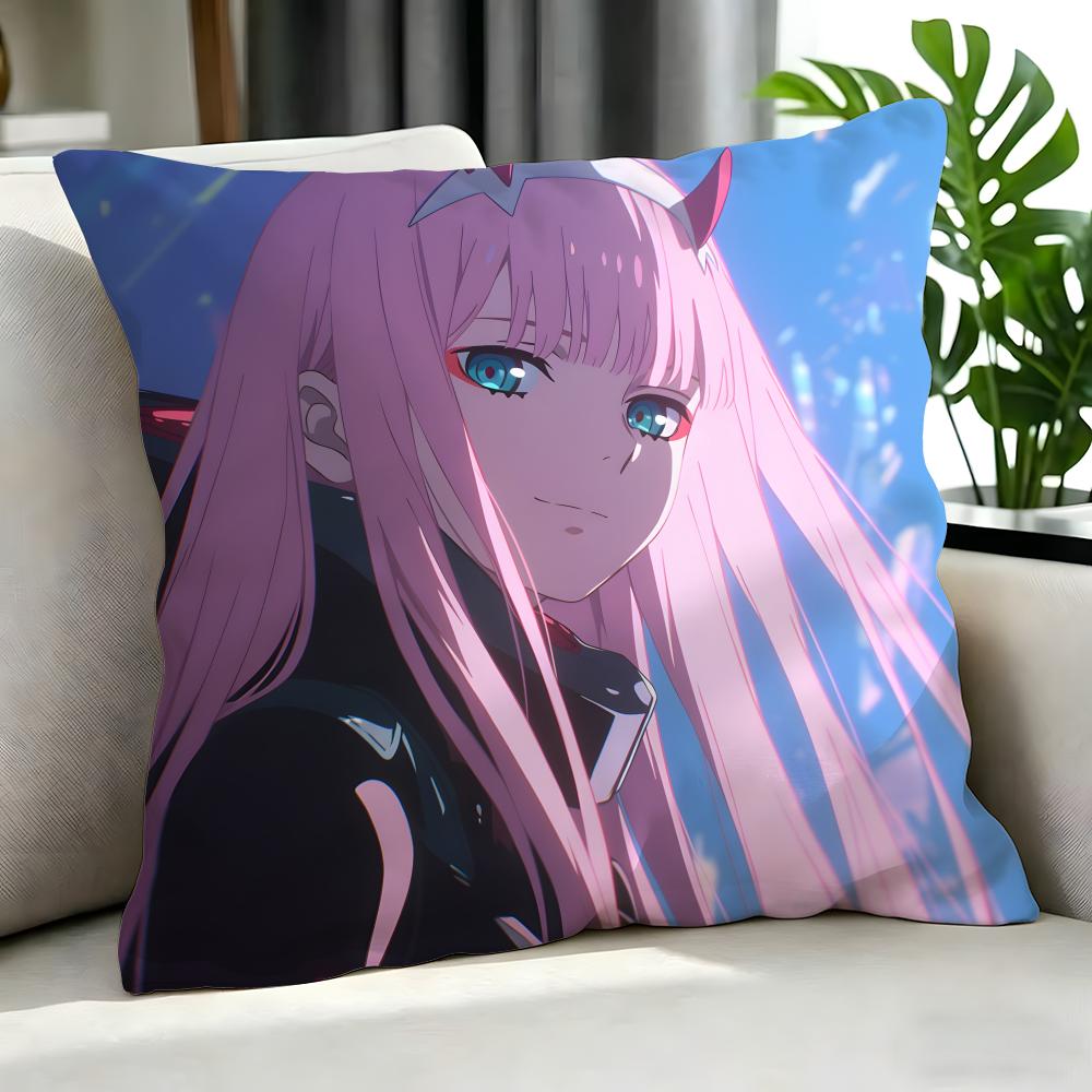 Anime  DARLING In the FRANXX Cushion Cover Cushion Cover Set Pcs X X X Pillowcase Decorative Sofa Home Decor