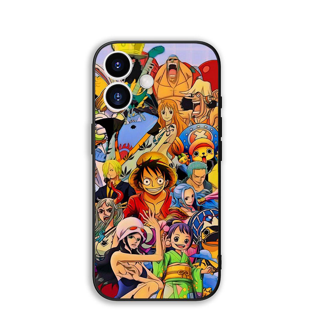 

for Samsung Galaxy A56 A26 A36 A10 A20 A30 A31 A32 A50 A55 A52 A53 A33 A12 A14 Case Nico Robin One Pieces Luffy Roronoa Zoro Galaxy A14
