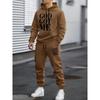 Men's Trendy Casual Hoodie and Sweatpants Set