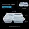Deshangyuan Disposable Multi-Compartment Takeaway Lunch Boxes with Lids