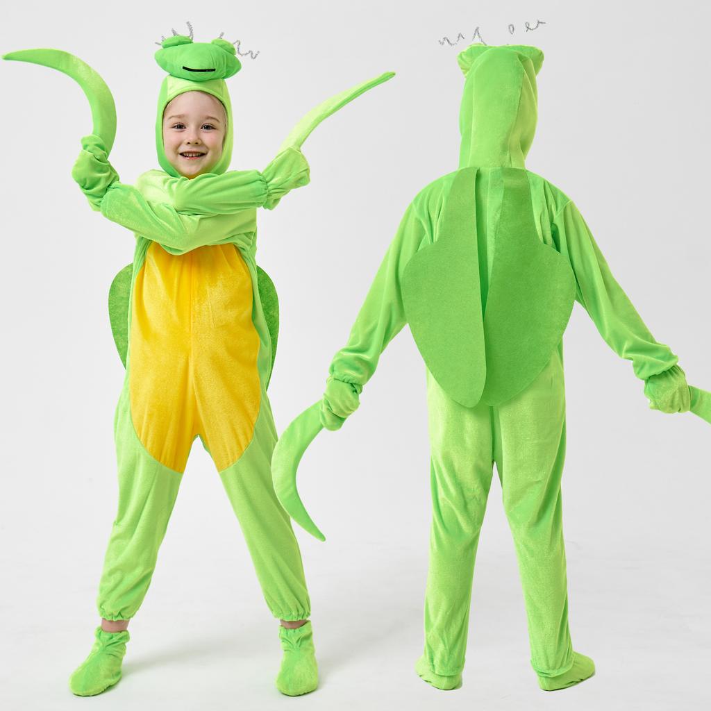 Multiple Styles Kids Cute Little Animals Jumpsuit Dinosaur Tiger Wolf Rabbit Giraffe Children Boys Girls Halloween Cosplay Suit