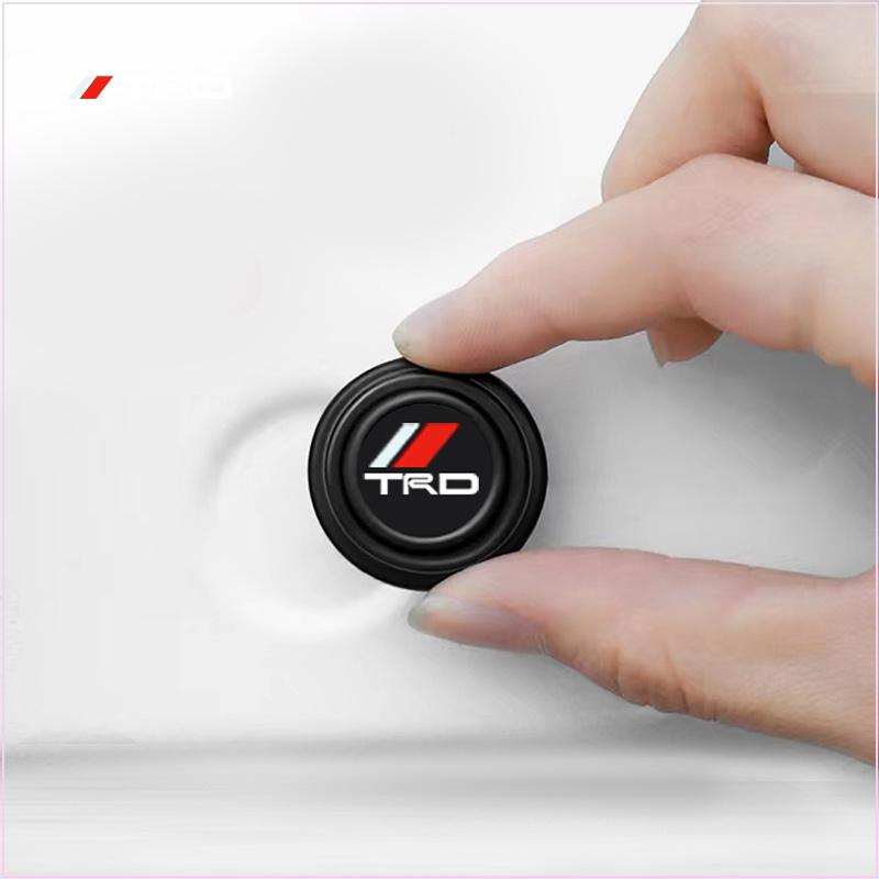 4PCS Car Door Anti-Collision Gasket Shock Absorber Sticker for Toyota TRD Corolla E150 E120 Camry TRD VIOS Avensis Land Cruiser 200