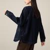 Vanzhen Women's V-Neck Denim Jacket