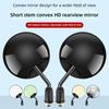 Multicolor Motorcycle Rearview Mirrors Bike Modified Mirrors  Motorcycle Modification
