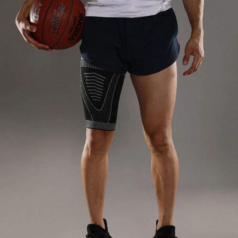 Leg Cover Thigh Compression Sleeve Elasticity Sports Sock Sleeves Compression Leg Sleeves  Cycling