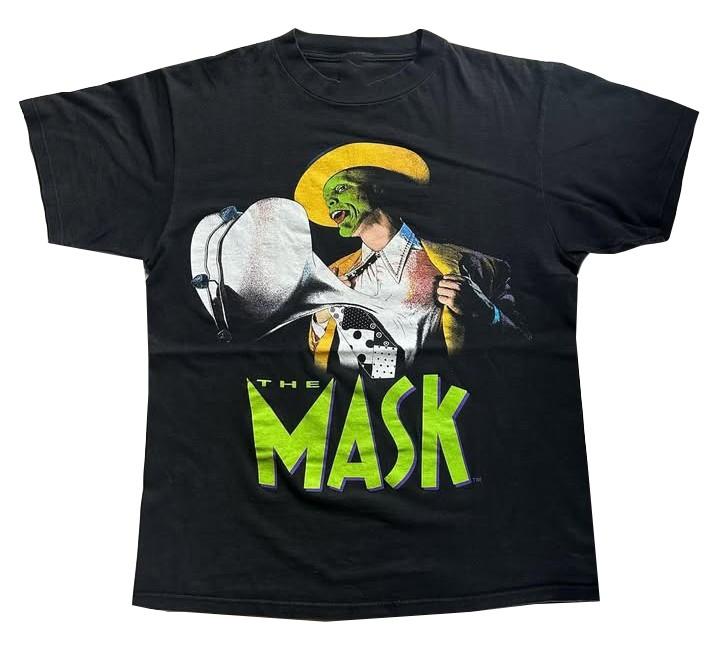 НОВАЯ футболка Comfort Colors The Mask Джим Керри Кино Промо Размер S-5XL Репринт Унисекс Футболка Графическая футболка M