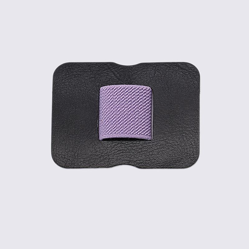 Self-Adhesive Leather Elastic Pen Holder for Desk - Stretchable Pen with Stick- Backing