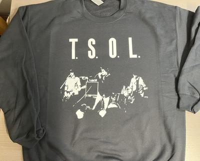 TSOL Band Punkrock Hardcore Thrash Band SWEATSHIRT Musikband