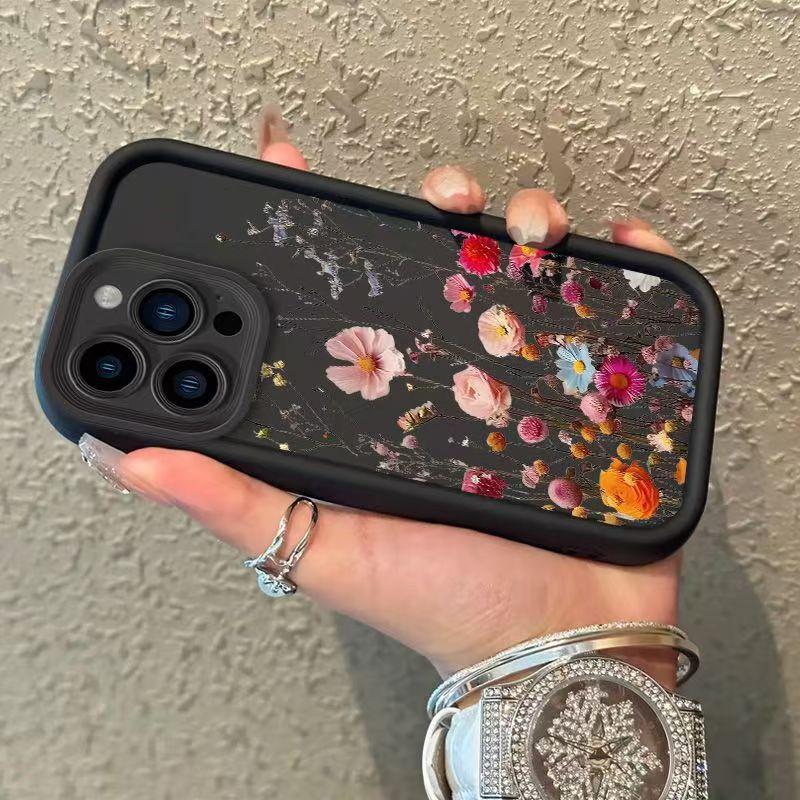 Colorful Flowers for IPhone11 12 13 14 15 Phone Case Apple 16PROMAX Protective Case XR