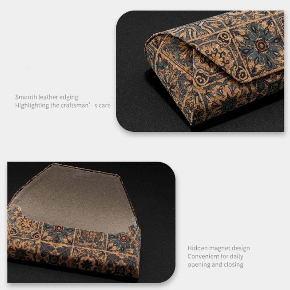 Retro National Style Eyeglasses Case Anti-Pressure Sunglasses Case Glasses Case  Men And Women