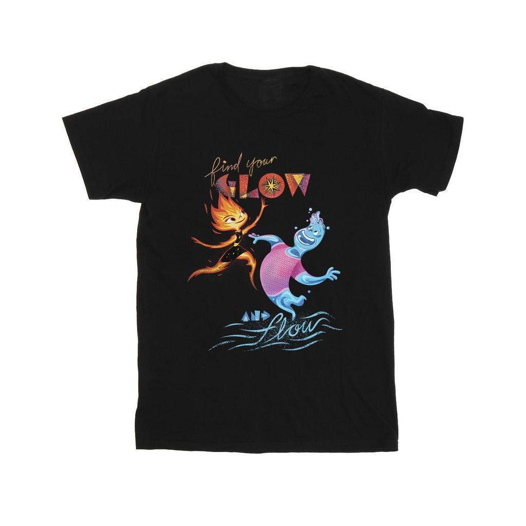 Elemental Girls Grow And Flow Cotton T-Shirt