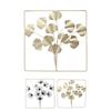 Ginkgo Leaves Wall Decoration Wear Resistant Northern Europe  Lightweight Iron Metal Leaf Wall Decor Vivid for Bedroom