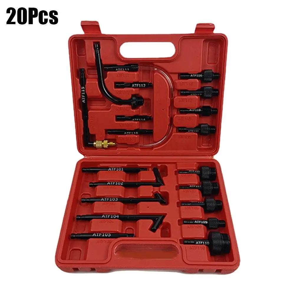 13/15/20 Pcs Automatic Pumping Refueling Oil Pump Connector Adapter Connector Tool Car ATF Tool Repair A5B0