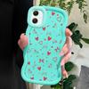 Love Heart Bow Pattern Soft Phone Cover for Samsung Galaxy A52 A73 A12 S24 Ultra 5G S23 S22 S21 S20 FE Wave Edge Shockproof Protective Rubber Case