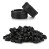 100Pcs/Box 1/64 RC Car Model Tires Rubber Tyre Tires Wheels 12mm*5mm Diorama Display Decoration Collection for 1/64 Car Model