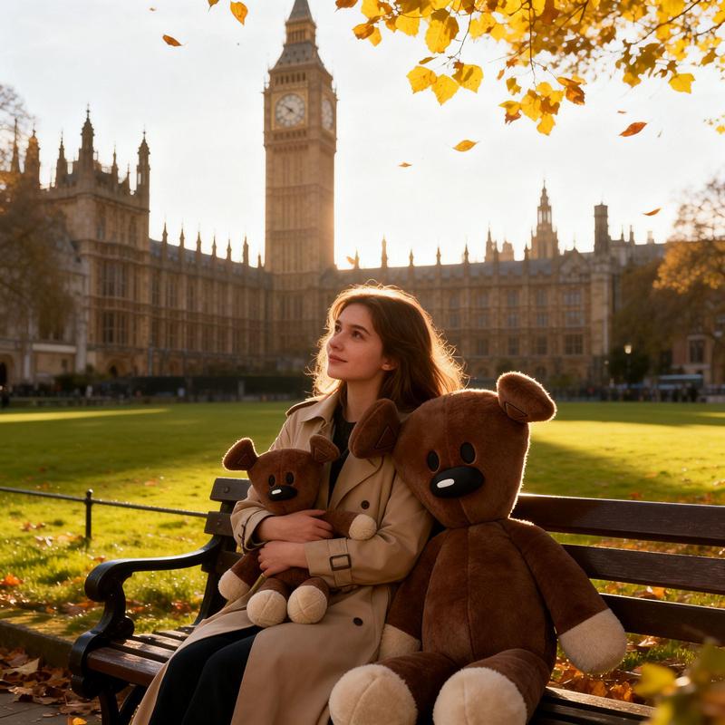 Niedlich Hochwertig Lustig Mr Bean Teddybär Plüschtier Stofftiere Niedlich Kaffee Baby Puppe Mini Kissen Dekoration Weich Kinder Geburts