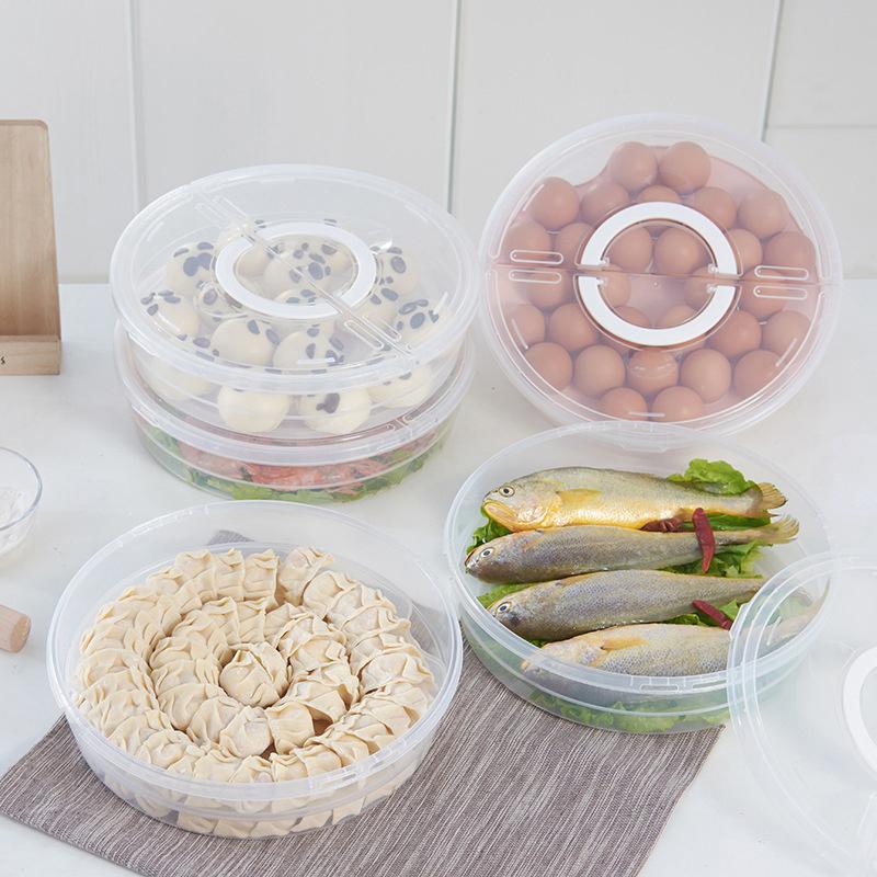 

Кухонный ящик для хранения холодильник органайзер прозрачные контейнеры для еды поднос для фруктов овощей мяса торта пиццы