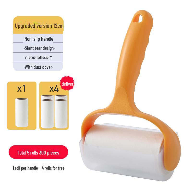 Large Pet Hair Roller Set with Free Shipping: Includes Dust Collector & Replacement Rolls for Clothes