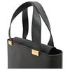 Authentische Ferragamo 2-Wege-Handtasche schwarzes Leder sf5608cc