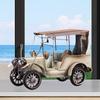 Vintage Car Model Multipurpose Birthday Gift Decorative Collectible Ornament White