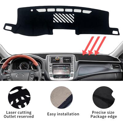 Tapis de Tableau de Bord pour Toyota Crown 2008 2009 2010 2011 2012 Royal S200 GRS204 Pare-soleil Tapis de Protection Protection de Tableau de Bord Dashmat