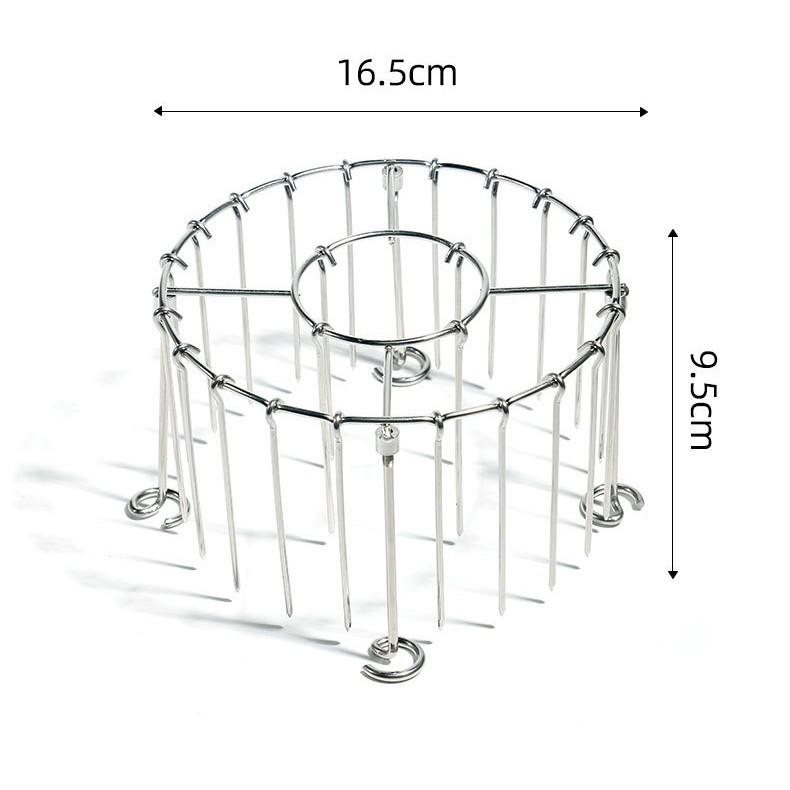 Stainless Steel Multifunctional Triangle Steamer Rack for Vegetables and Pot Storage