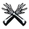 Halloween Skeleton Gloves & Skull Mask Set - Adult Horror Ghost Costume Party Scary Cosplay Accessories