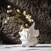 Ceramic Conch Vase Modern Simple Home Decoration Mantel Bookshelf Living Room Desktop Decoration Accessories