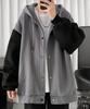Pangenee Winter Stylish Cold for Everyday Wear Men's Hoodie, Outerwear, Jacket, Jumper, Blouson, Casual, Oversized, Weather, Masculine, Lightweight,