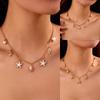 Starfish Clavicle Chain Gold Color Sweater Chain Fashion Shell Necklace  Gifts