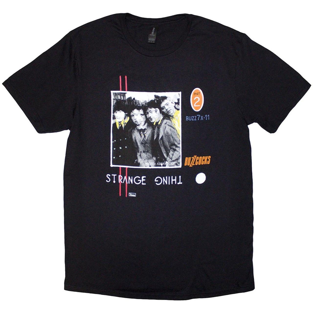 Buzzcocks - Strange Thing - Black T-shirt XS