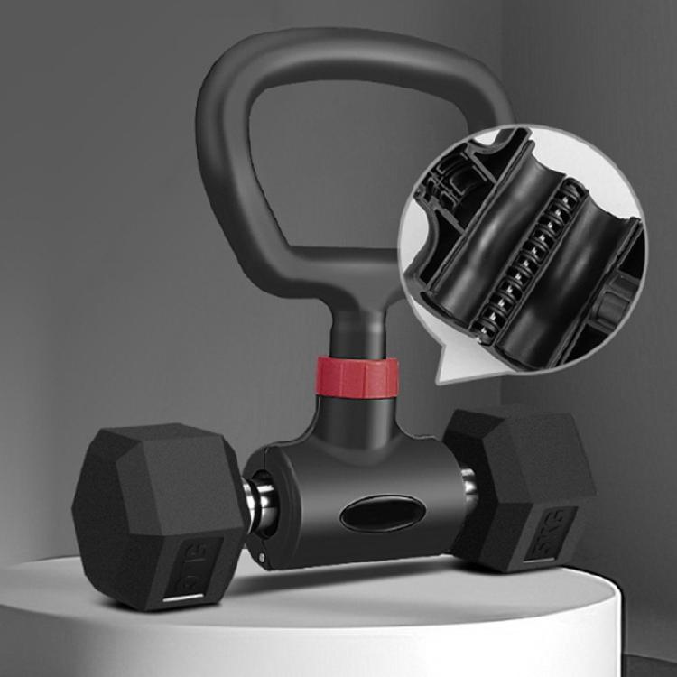 Dumbbell To Kettlebell Converter Portable Kettlebell Adapter Comfortable Kettlebell Grip Handle for Home And Gym Workout