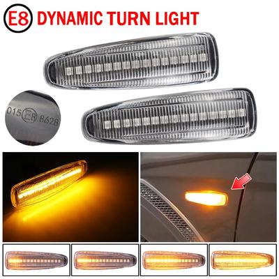 For Mitsubishi Lancer Evolution Evo X Outlander Sport RVR ASX Mirage 2014 Dynamic LED Blinker Side Marker Turn Signal