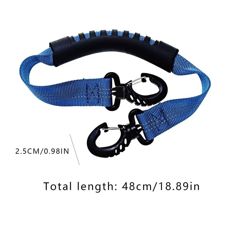 Adjustable Ski Boot Strap Nylon Roller Skate Shoe Lifter Ice Skates Carrying Straps Winter Sport Ski Boot Carrier Straps